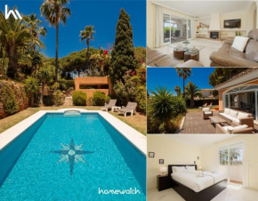 Stunning villa with private pool in Elviria next to golf course